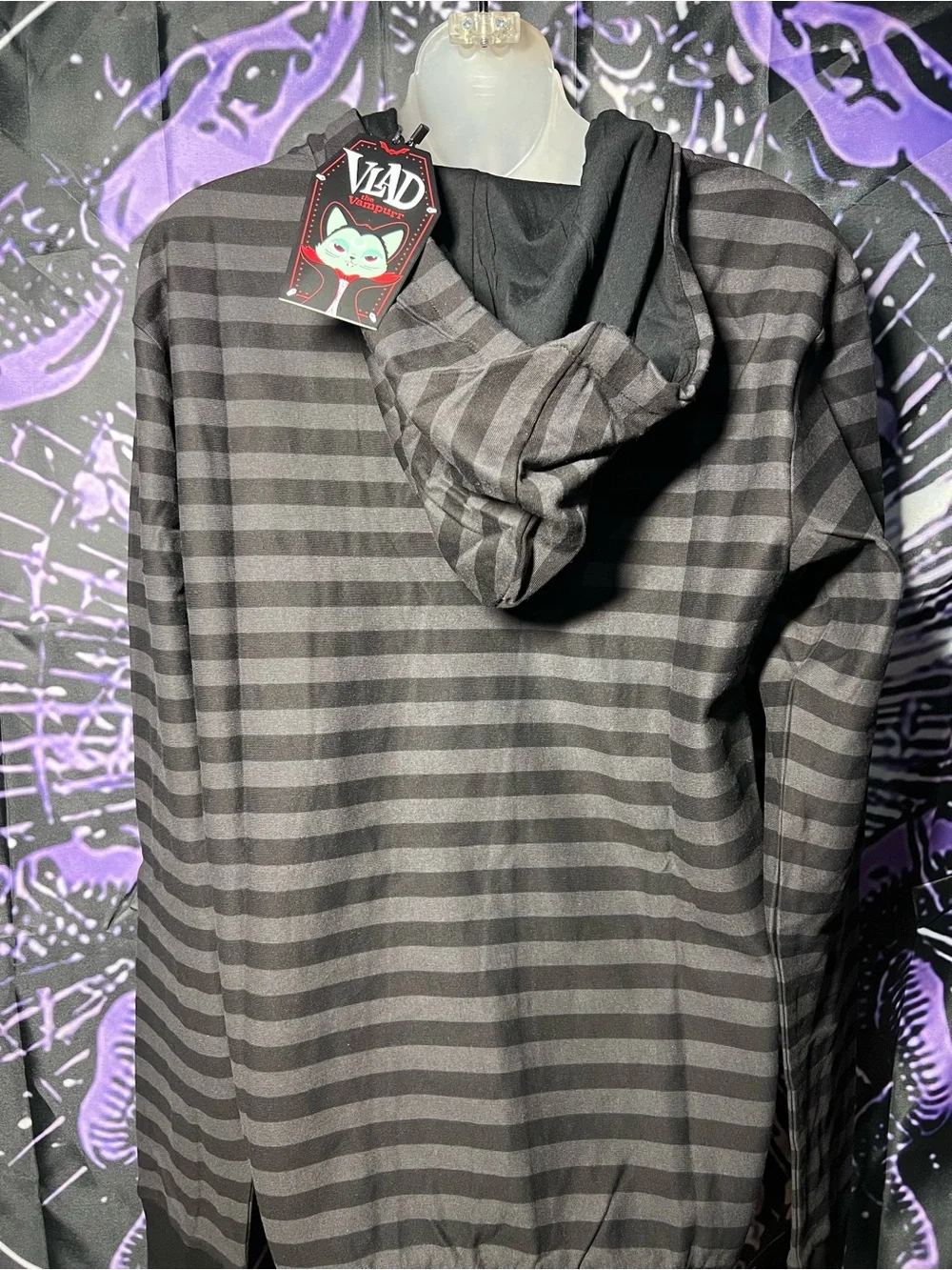 NWT Killstar Sorry You’re Not My Blood Type vlad Graphic Hoodie Xs oversized